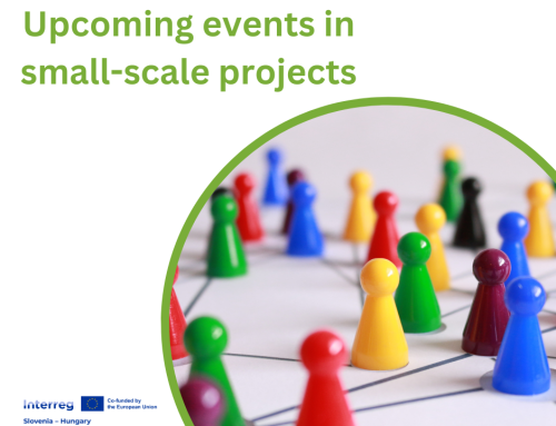 Upcoming events in small-scale projects