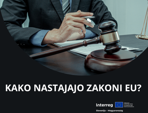 Kako nastajajo zakoni EU?