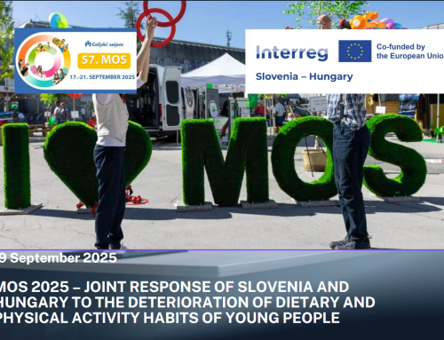 Interreg Slovenia-Hungary at the MOS 2025 Fair – A joint response of Slovenia and Hungary to the deterioration of young people’s dietary and physical activity habits