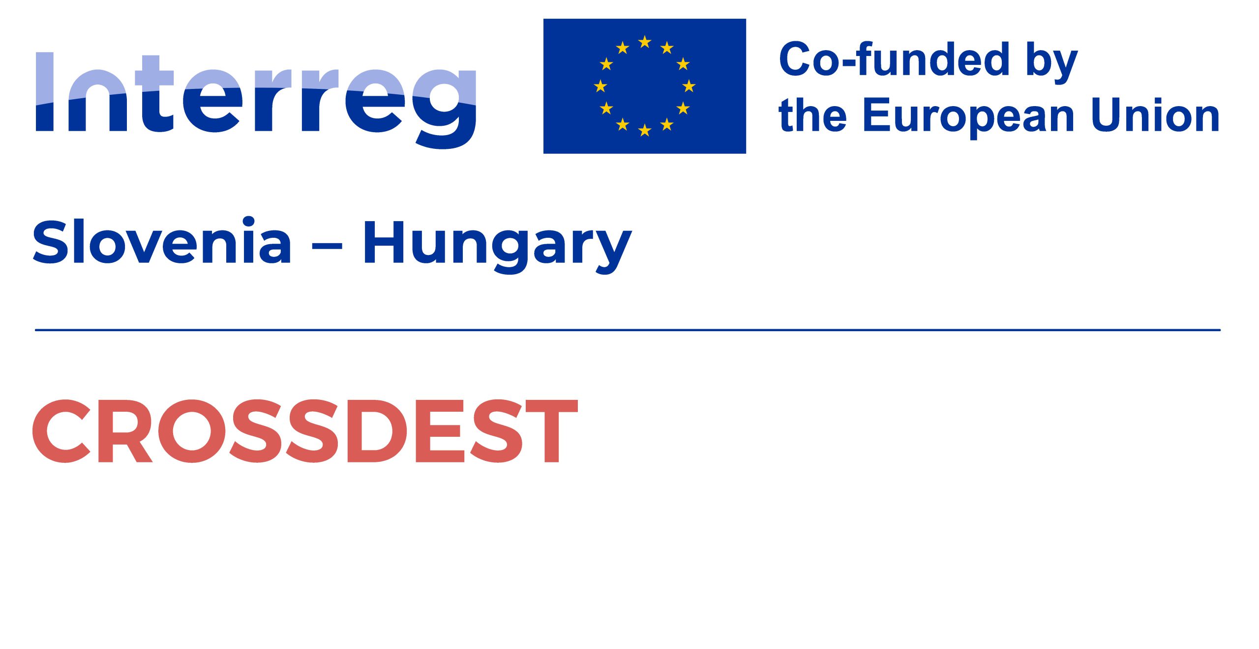 CROSSDEST Project logo Slovenia-Hungary_EN_color
