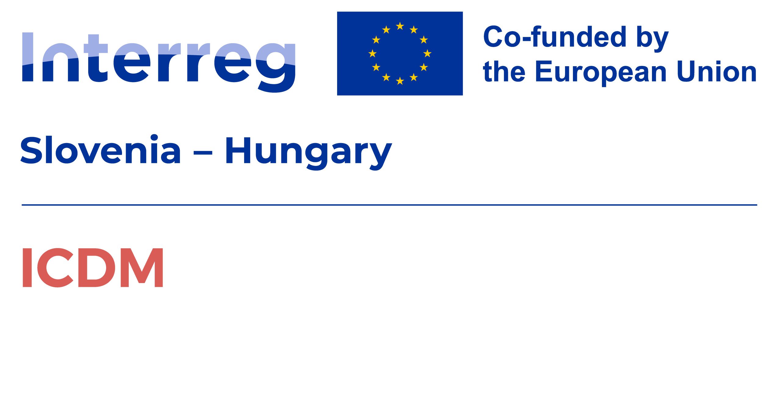 ICDM Project logo Slovenia-Hungary_EN_color