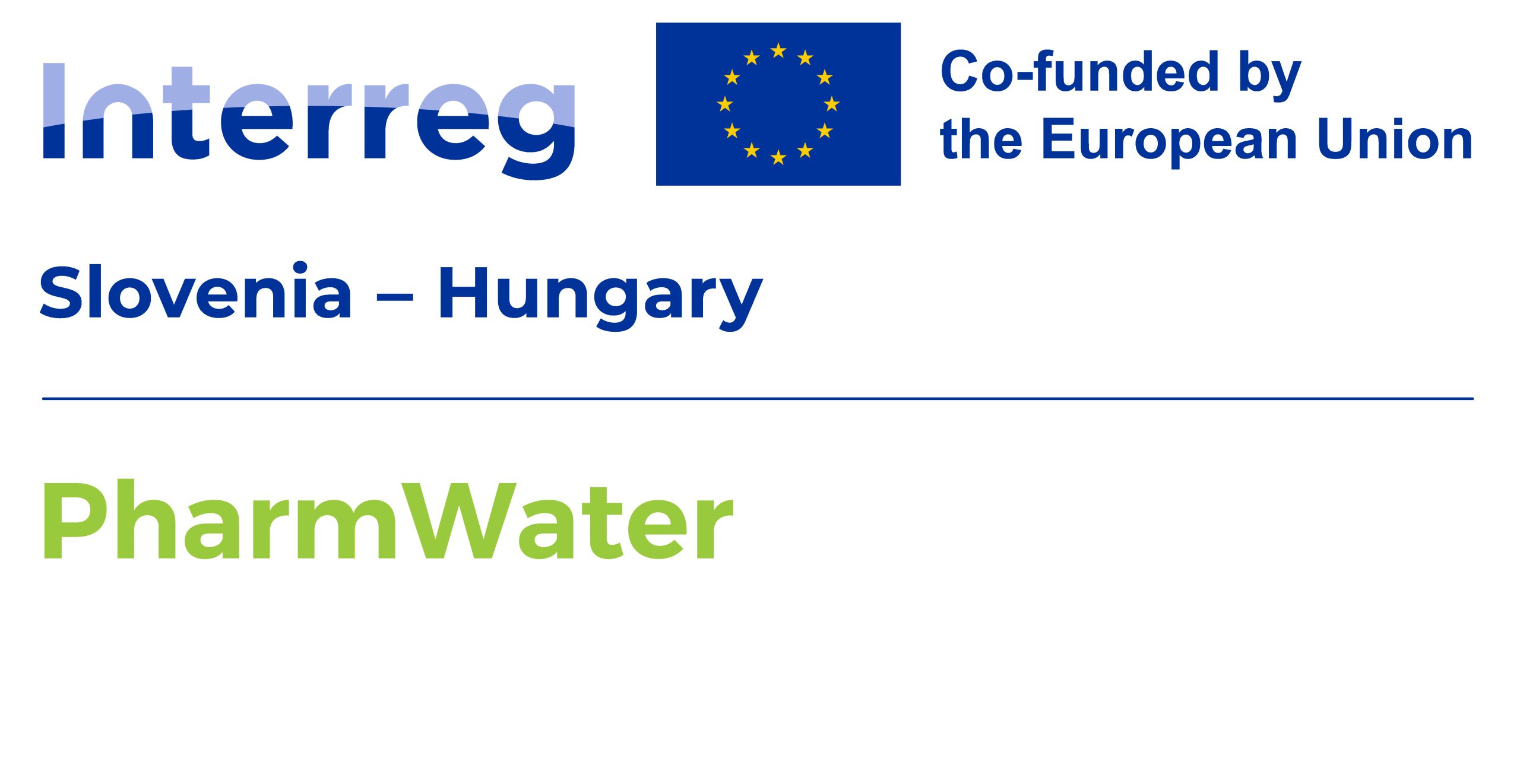 PharmWater Project logo Slovenia-Hungary_EN_color