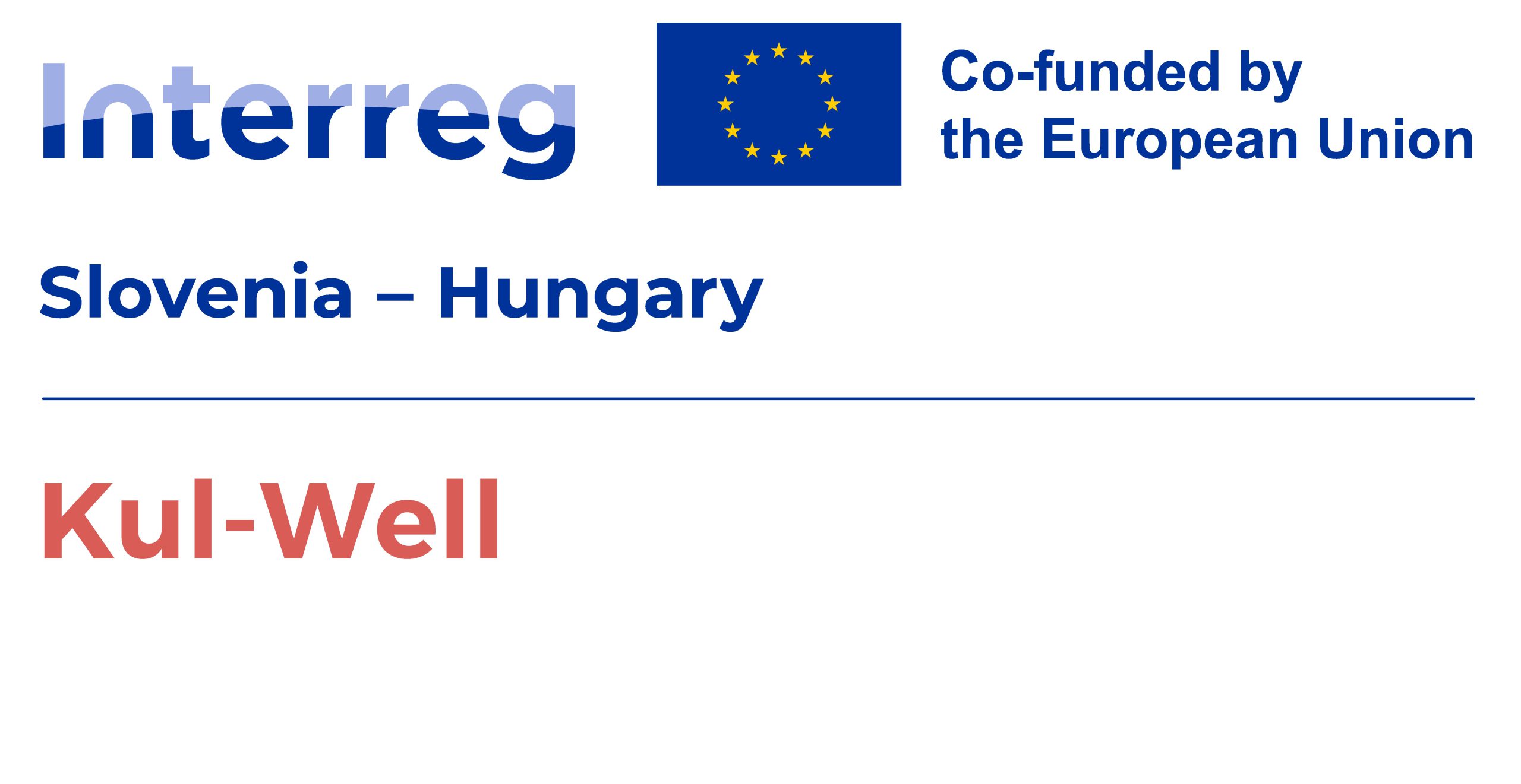 Kul-Well Project logo Slovenia-Hungary_EN_color