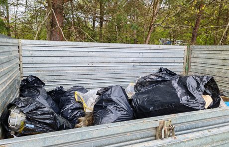 Zbrani odpadki iz Kobiljskega vodotoka