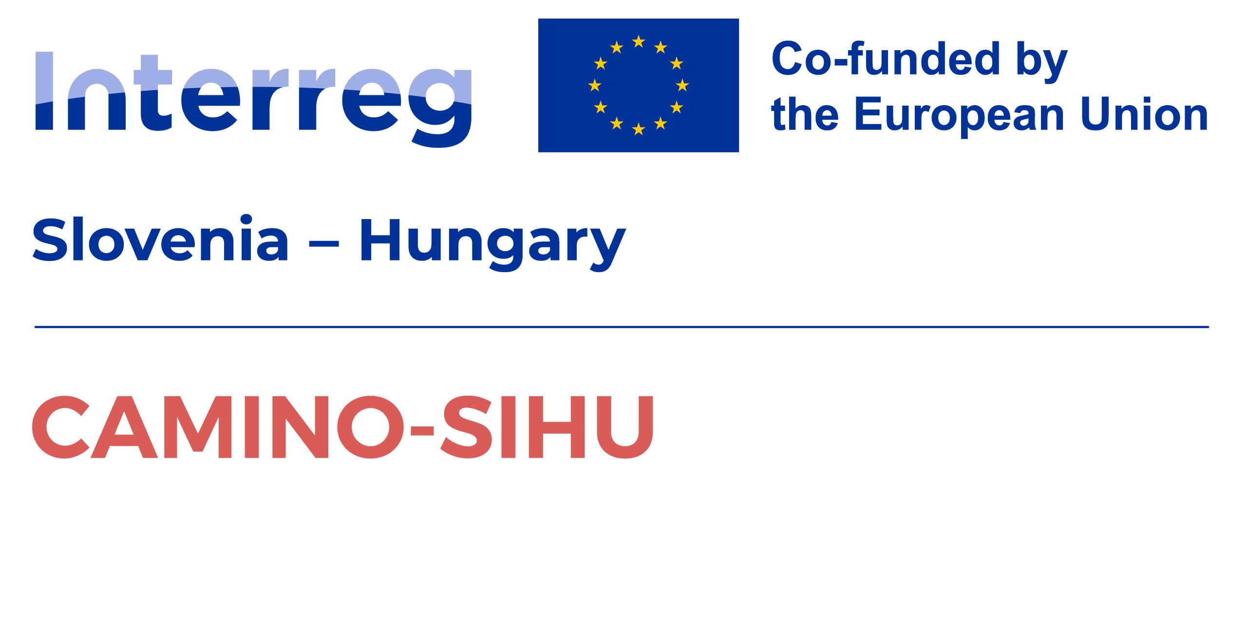 CAMINO-SIHU Project logo Slovenia-Hungary_EN_color