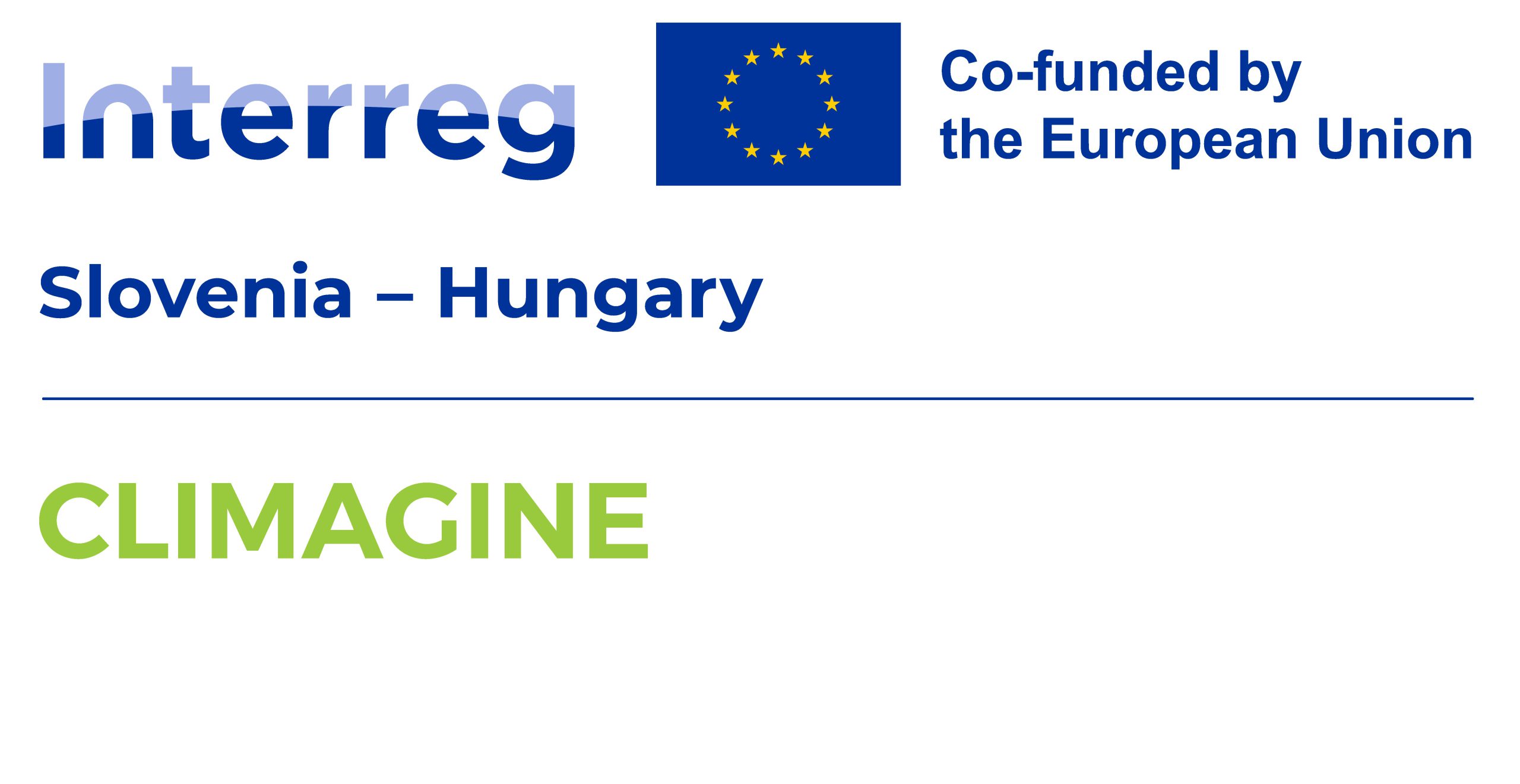 CLIMAGINE Project logo Slovenia-Hungary_EN_color