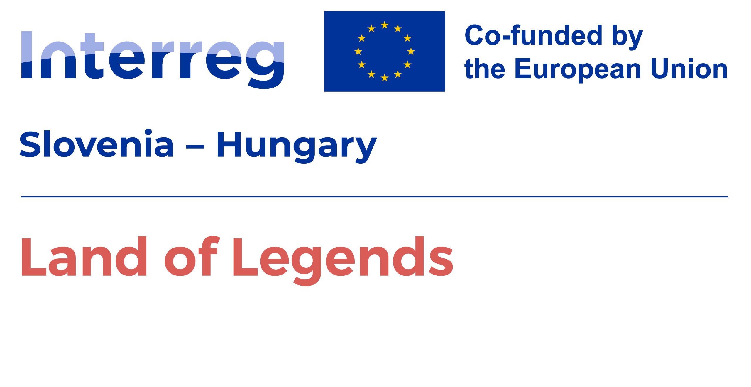 Land of Legends Project logo Slovenia-Hungary_EN_color